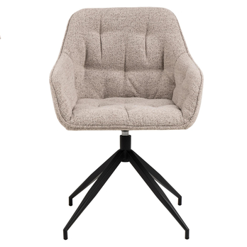 Jedálenská stolička BROOKE 3 béžová 4