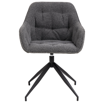 Jedálenská stolička BROOKE 3 antracitová 3