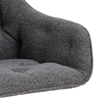 Jedálenská stolička BROOKE 3 antracitová 7