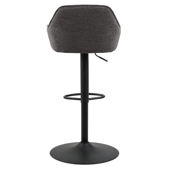 Barová stolička BROOKE antracitová 5