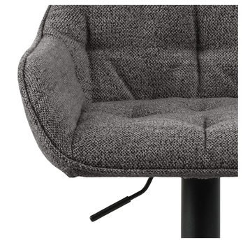 Barová stolička BROOKE antracitová 6