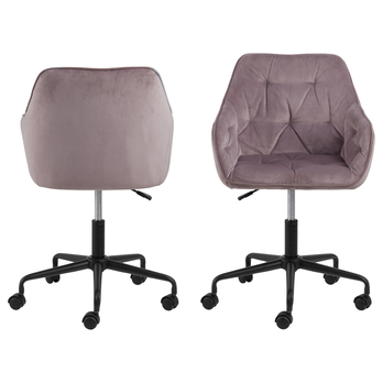Kancelárska stolička BROOKE ružová 2