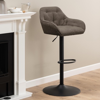 Barová stolička BROOKE sivohnedá 1