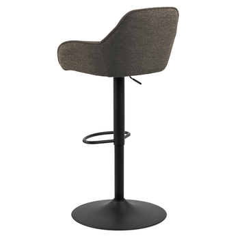 Barová stolička BROOKE sivohnedá 4