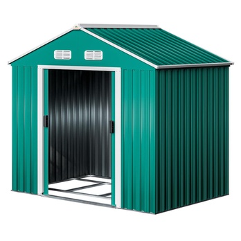 Záhradný domček BRUK 3 zelená, 200x190x135 cm 2