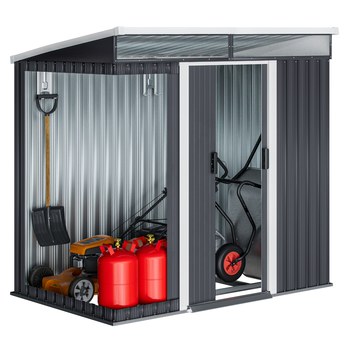 Záhradný domček BRUK 5 antracitová, 200x180x125 cm 2