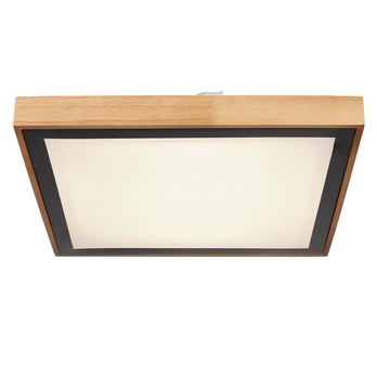 Stropné svietidlo BRUNO čierna/drevo 5