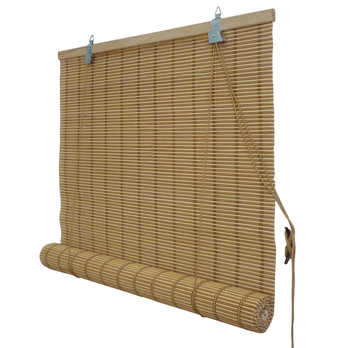 Bambusová roleta BRUTUS prírodná, 80x160 cm 1