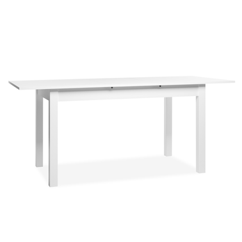 Jedálenský stôl BUD biela, 140x80 cm 2