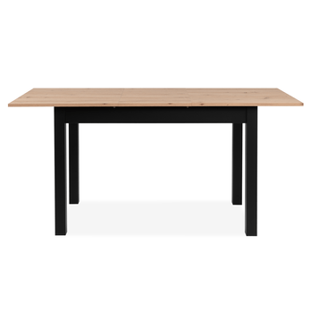 Jedálenský stôl BUD dub artisan/čierna, 120x70 cm 4