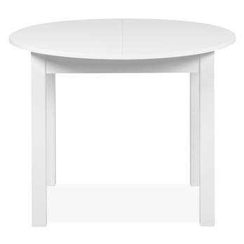 Jedálenský stôl BUD biela, šírka 100 cm 3