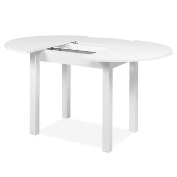 Jedálenský stôl BUD biela, šírka 100 cm 4
