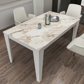 Jedálenský stôl BUD biela 1