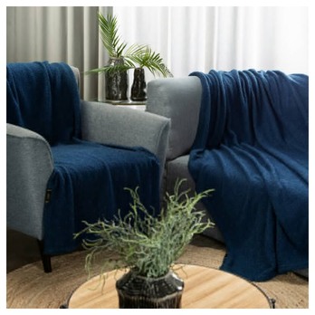 Deka XXL BUKLA tmavomodrá, 200x220 cm 3