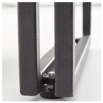 Regál BULAVOR 1 zlatý dub/čierna 4