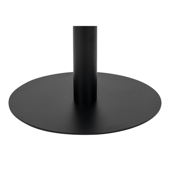 Jedálenský stôl BULZONU biely mramor/čierna 3