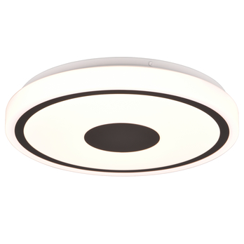 Stropné LED svietidlo BUNDA 2 biela/čierna 2