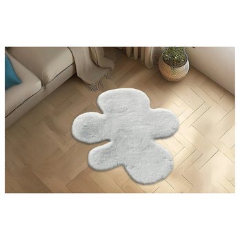 Detský koberec BUNNY PUZZLE strieborná, 70x70 cm 1