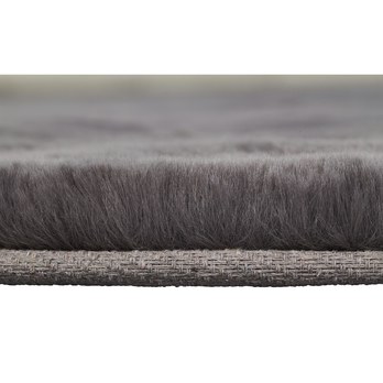 Koberec BUNNY tmavosivá, priemer 160 cm 2