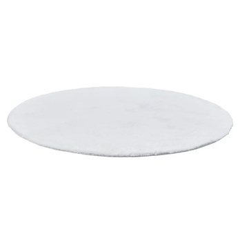 Koberec BUNNY biela, priemer 80 cm 3