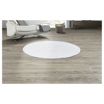 Koberec BUNNY biela, priemer 80 cm 4