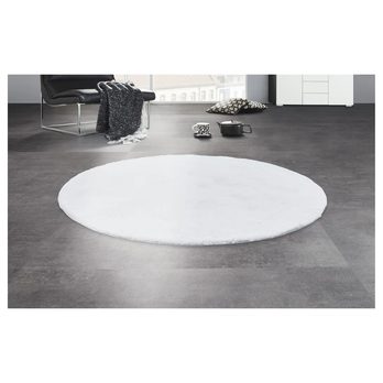 Koberec BUNNY biela, priemer 80 cm 1