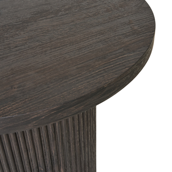 Prístavný stolík BUOVASTO tmavohnedá 1