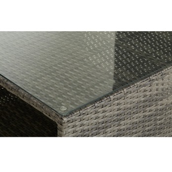 Záhradná zostava BURANO tmavosivá 4