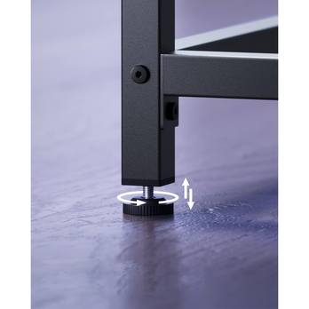 Písací stôl BUREAU čierna 4