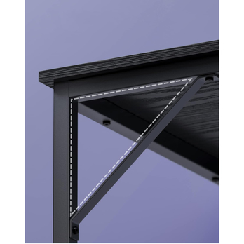 Písací stôl BUREAU čierna 5