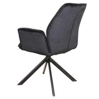 Jedálenská stolička BUUGAI 2 čierna 1