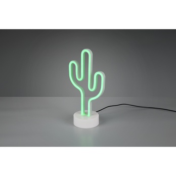 Stolná LED lampa CACTUS biela 1