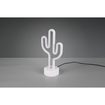 Stolná LED lampa CACTUS biela 2