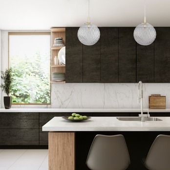 Závesné svietidlo CADIX zlatá/priehľadná, priemer 21 cm 1