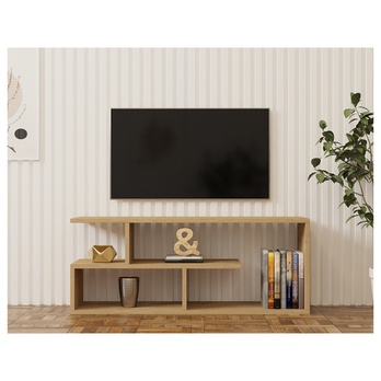 TV stolík CAFU prírodný 3