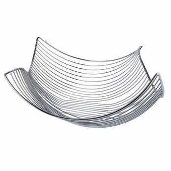 Miska na ovocie CAGE III chrómovaná oceľ 2