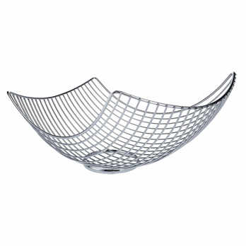 Miska na ovocie CAGE III chrómovaná oceľ 3