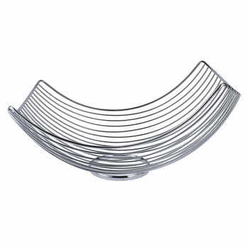 Miska na ovocie CAGE chrómovaná oceľ 1