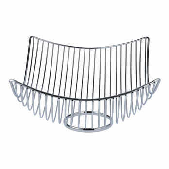 Miska na ovocie CAGE chrómovaná oceľ 2