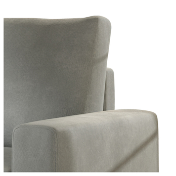 Pohovka CALLIOPE svetlosivá 3