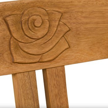 Záhradná lavica CAMBRIDGE prírodná 3