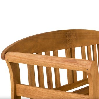 Záhradná lavica CAMBRIDGE prírodná 4