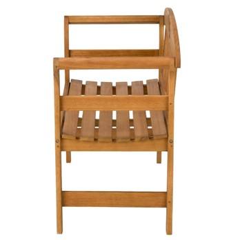 Záhradná lavica CAMBRIDGE prírodná 7