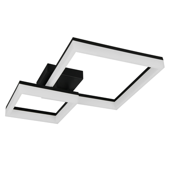 Stropné LED svietidlo CAMINO čierna/biela 1