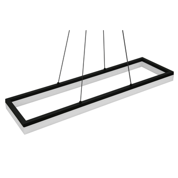 Závesné LED svietidlo CAMINO čierna/biela 9