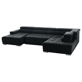 Sedacia súprava CAMPO XL pravá, čierna 2