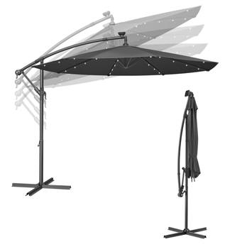 Slnečník CANTILE sivá 2