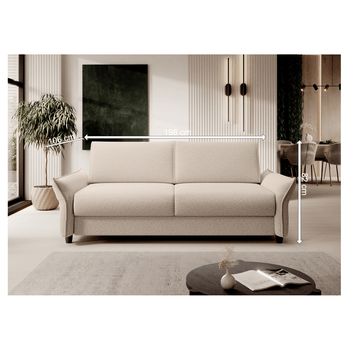 Pohovka CANTO 140 krémová 2