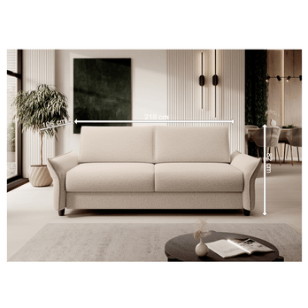 Pohovka CANTO 160 krémová 2