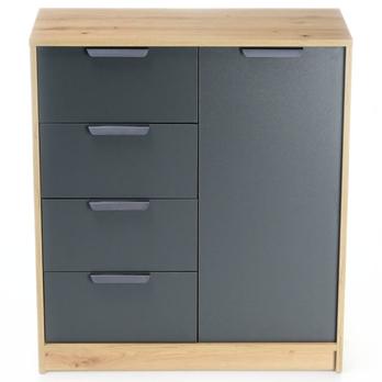 Komoda CANYON CN5 dub artisan/antracit 2